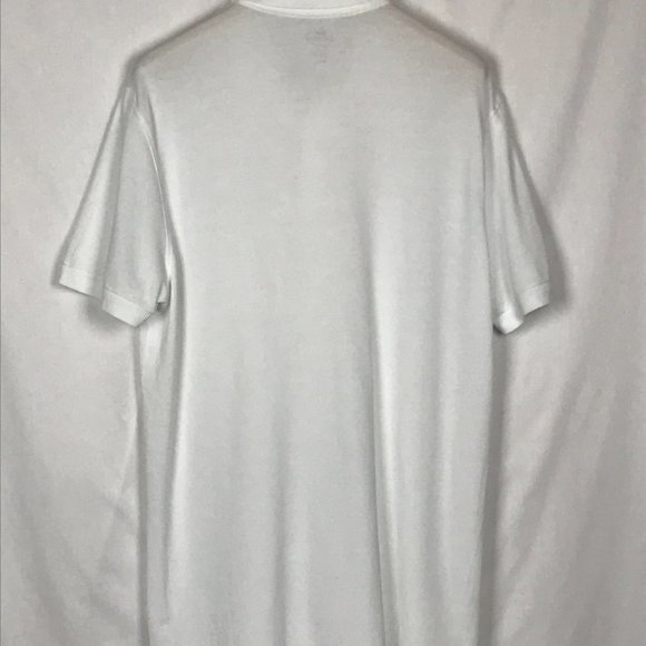 Lacoste White Regular Fit Polo L (Size 5) - Picture 2 of 10